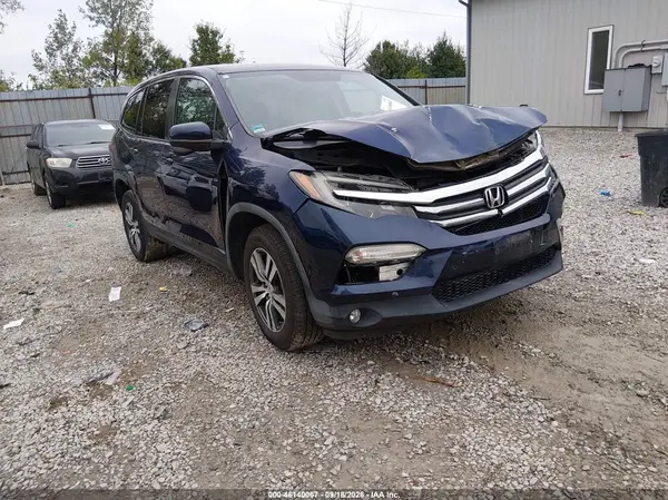 5FNYF6H53GB056403 — 2016 Honda Pilot, Передняя часть (Front End), фото до ремонта