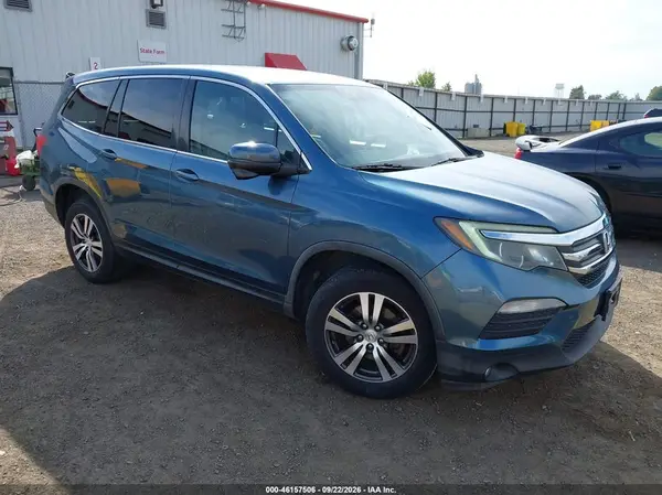 5FNYF5H31GB020301 — 2016 Honda Pilot, Левый бок (Left Side), фото до ремонта