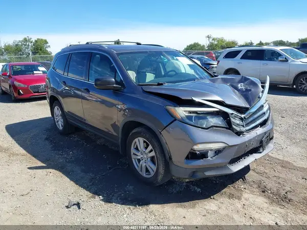 5FNYF6H14GB006364 — 2016 Honda Pilot, Передняя часть (Front End), фото до ремонта