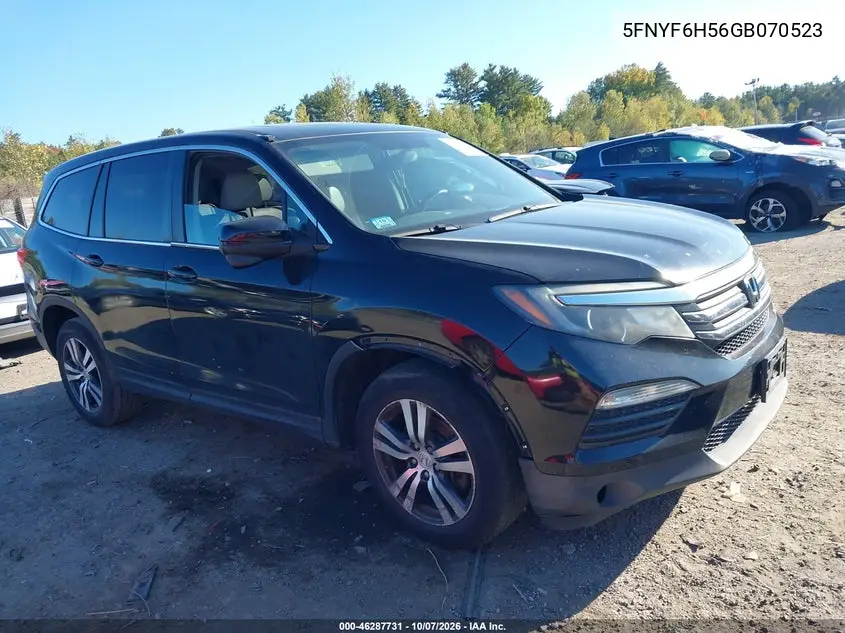 2016 Honda Pilot Ex-L VIN 5FNYF6H56GB070523 фото 1