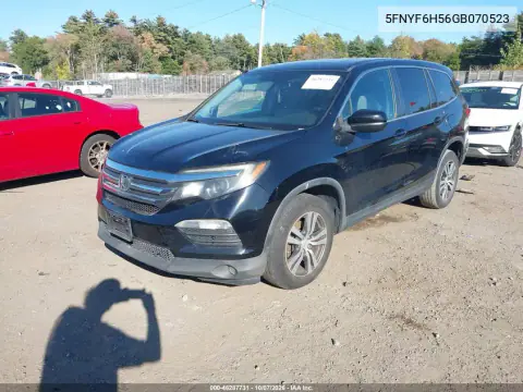 2016 Honda Pilot Ex-L VIN 5FNYF6H56GB070523 фото 2