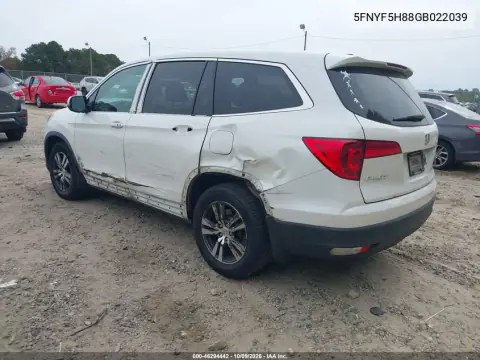 2016 Honda Pilot Ex-L VIN 5FNYF5H88GB022039 фото 4