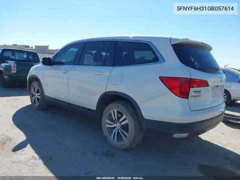 2016 Honda Pilot Ex VIN 5FNYF6H31GB057614 фото 4