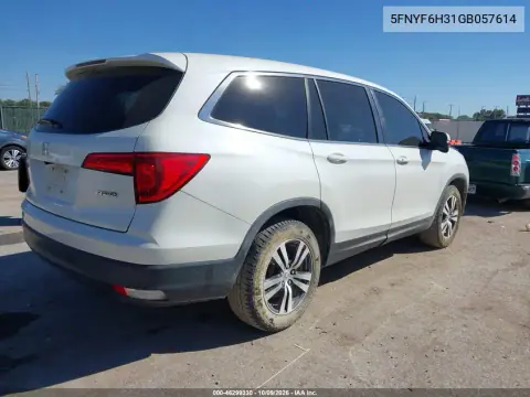 2016 Honda Pilot Ex VIN 5FNYF6H31GB057614 фото 5