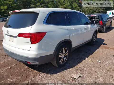 5FNYF5H74GB055899 — 2016 Honda Pilot, фото 5 с аукциона IAAI, Передняя часть