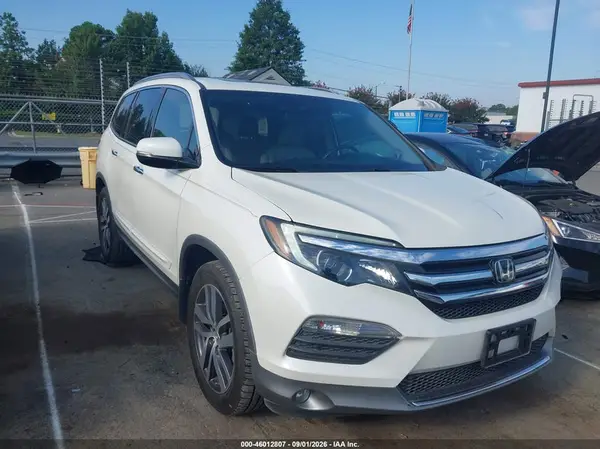 5FNYF6H01HB084223 Honda Pilot 2017 — повреждение Левый бок, фото до ремонта