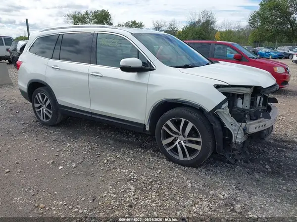5FNYF6H06HB007525 — 2017 Honda Pilot, Передняя часть (Front End), фото до ремонта