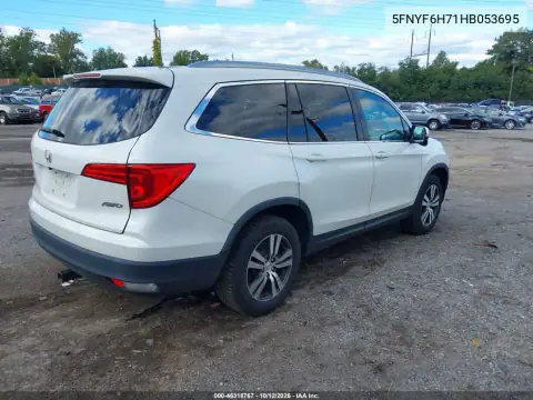 2017 Honda Pilot Ex-L VIN 5FNYF6H71HB053695 фото 5