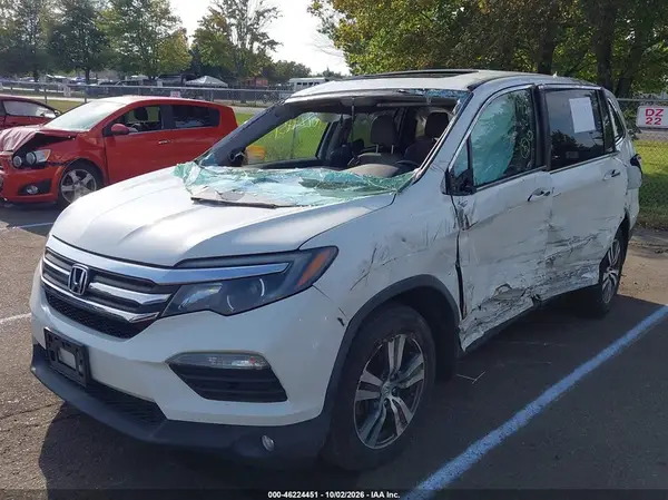 5FNYF6H50JB020658 — 2018 Honda Pilot, фото 2 с аукциона IAAI, Опрокидывание