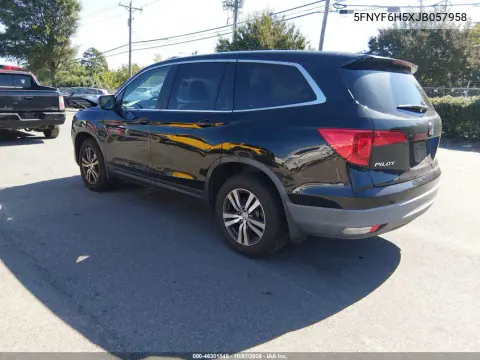 2018 Honda Pilot Ex-L VIN 5FNYF6H5XJB057958 фото 4