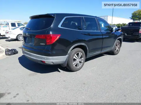 2018 Honda Pilot Ex-L VIN 5FNYF6H5XJB057958 фото 5