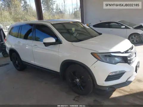 5FNYF6H5XJB032185 — 2018 Honda Pilot, Подвеска, фото до ремонта
