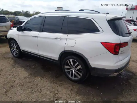 5FNYF6H0XJB046737 — 2018 Honda Pilot, фото 4 с аукциона IAAI, Передняя часть