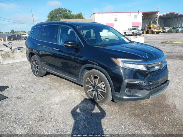 5FNYF5H61KB034363 Honda Pilot 2019 — повреждение Передняя часть слева, фото до ремонта