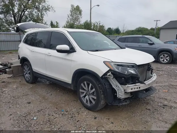 5FNYF6H5XKB070758 — 2019 Honda Pilot, Передняя и задняя части (Front & Rear), фото до ремонта