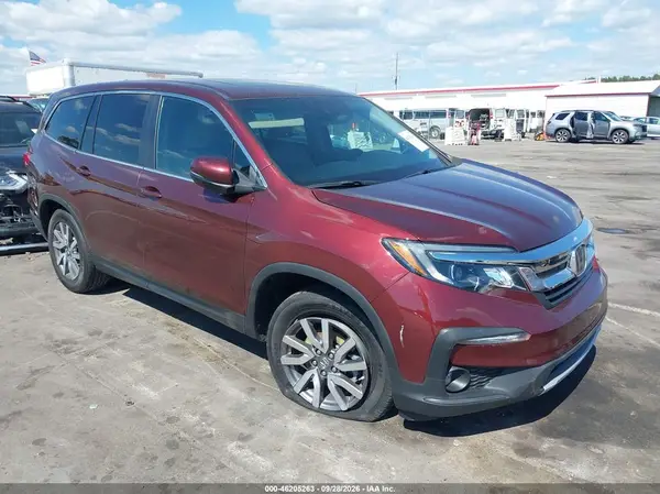 5FNYF5H57KB045584 — 2019 Honda Pilot, Левый бок (Left Side), фото до ремонта