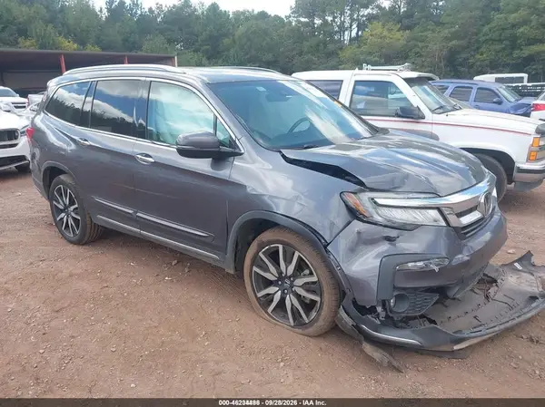 5FNYF6H00KB085385 — 2019 Honda Pilot, Передняя часть (Front End), фото до ремонта