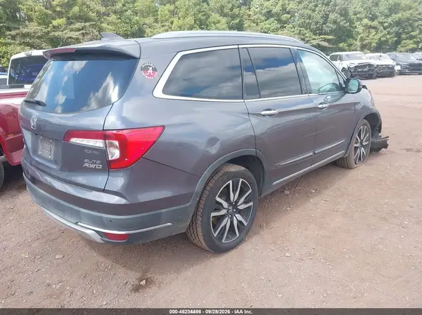 2019 HONDA PILOT VIN 5FNYF6H00KB085385 фото 4
