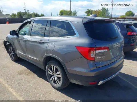 2019 Honda Pilot Ex-L VIN 5FNYF6H55KB095292 фото 4