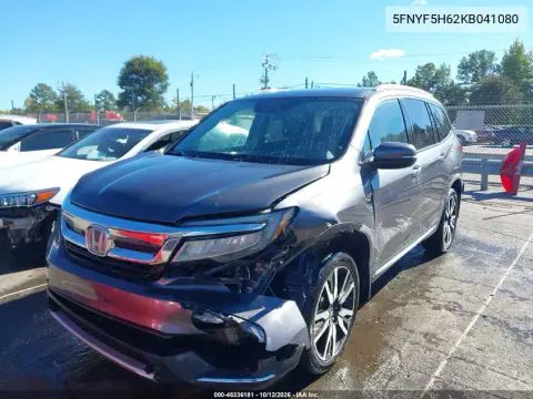 2019 Honda Pilot Touring VIN 5FNYF5H62KB041080 фото 3