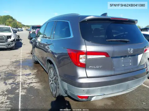 2019 Honda Pilot Touring VIN 5FNYF5H62KB041080 фото 4