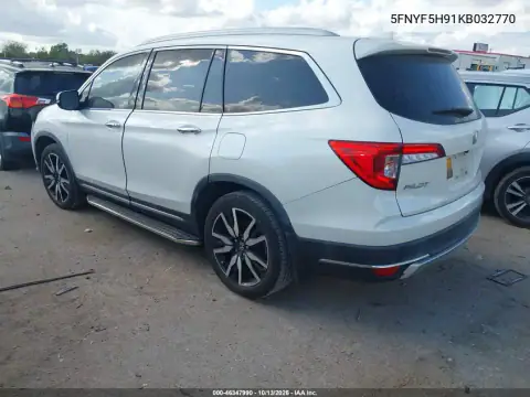 5FNYF5H91KB032770 — 2019 Honda Pilot, фото 4 с аукциона IAAI, Передняя часть