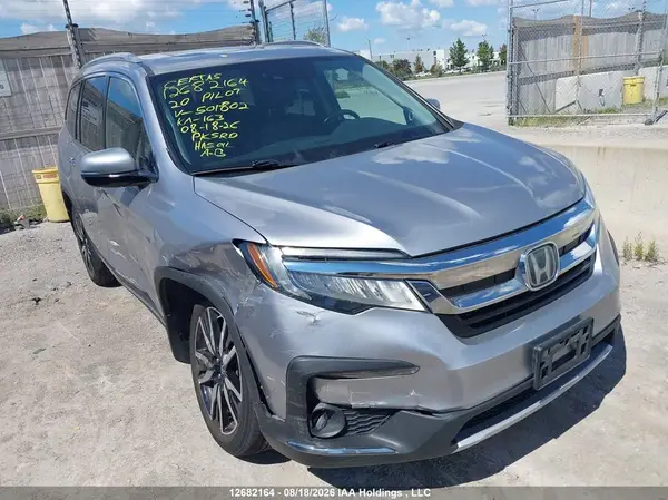 5FNYF6H64LB501802 — 2020 Honda Pilot, Передняя часть справа (Right Front), фото до ремонта