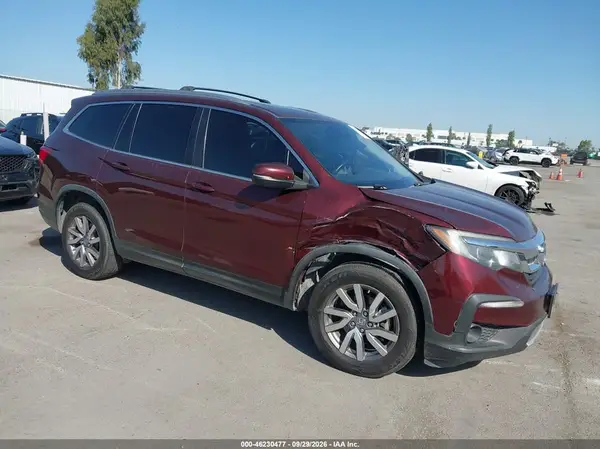 5FNYF6H42LB001149 — 2020 Honda Pilot, Передняя часть справа (Right Front), фото до ремонта