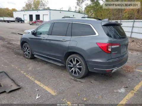 5FNYF6H02LB049201 — 2020 Honda Pilot, фото 4 с аукциона IAAI, Передняя часть