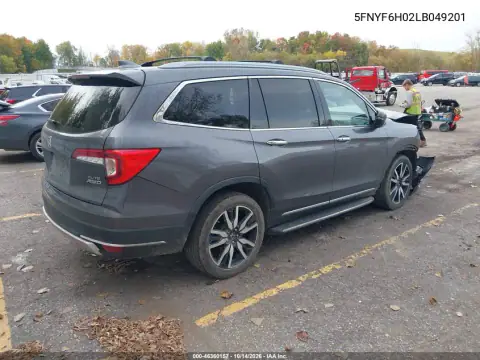 5FNYF6H02LB049201 — 2020 Honda Pilot, фото 5 с аукциона IAAI, Передняя часть