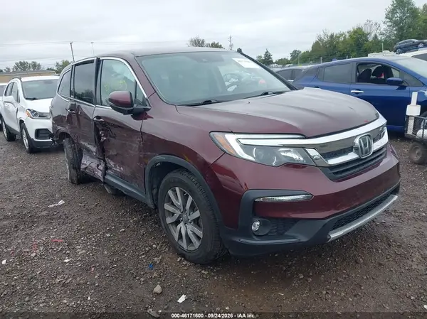 5FNYF6H34MB072877 — 2021 Honda Pilot, Правый бок (Right Side), фото до ремонта