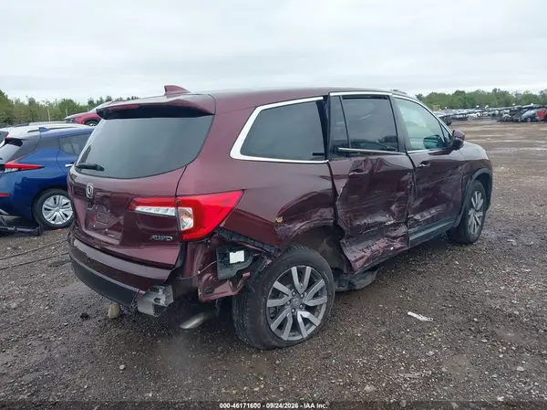 5FNYF6H34MB072877 — 2021 Honda Pilot, фото 4 с аукциона IAAI, Правый бок