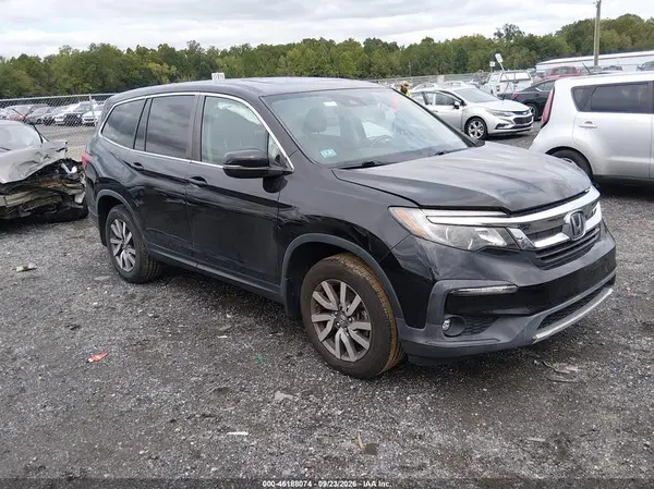 5FNYF5H50MB030704 — 2021 Honda Pilot, Задняя часть слева (Left Rear), фото до ремонта