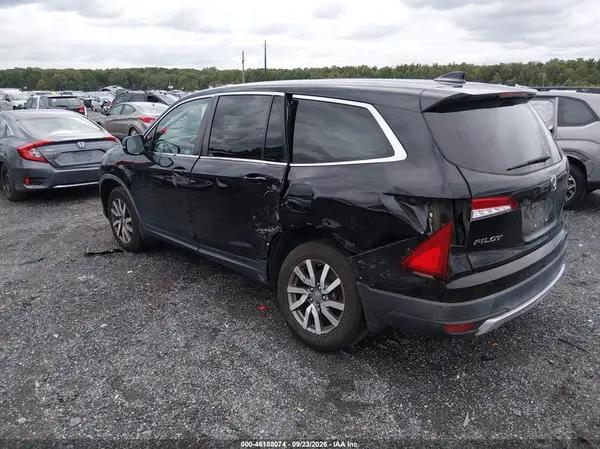 5FNYF5H50MB030704 — 2021 Honda Pilot, фото 3 с аукциона IAAI, Задняя часть слева