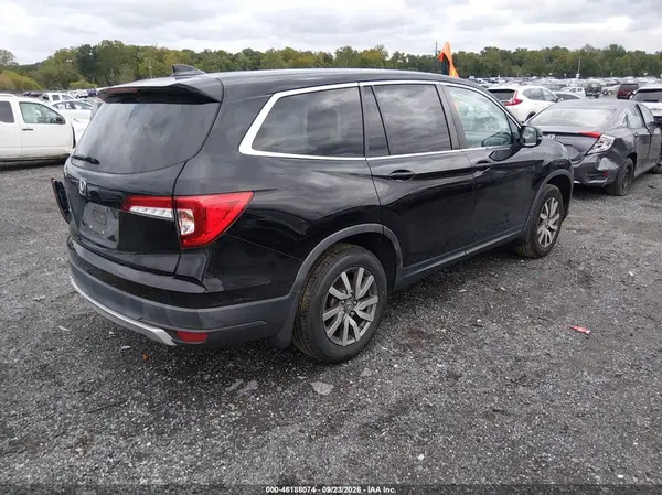 5FNYF5H50MB030704 — 2021 Honda Pilot, фото 4 с аукциона IAAI, Задняя часть слева