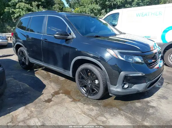 5FNYF6H25MB077481 — 2021 Honda Pilot, Левый бок (Left Side), фото до ремонта