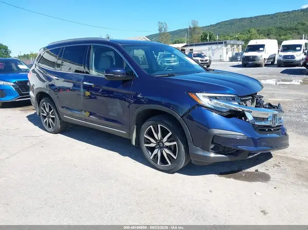5FNYF6H05NB004269 — 2022 Honda Pilot, Передняя часть (Front End), фото до ремонта