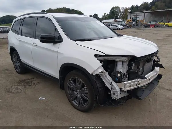 5FNYF6H34NP077742 — 2022 Honda Pilot, Передняя часть (Front End), фото до ремонта