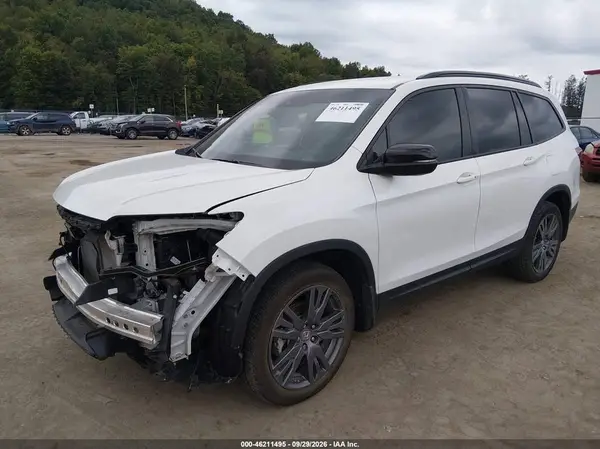 5FNYF6H34NP077742 — 2022 Honda Pilot, фото 2 с аукциона IAAI, Передняя часть