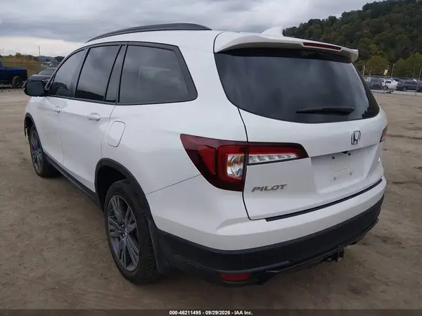 5FNYF6H34NP077742 — 2022 Honda Pilot, фото 3 с аукциона IAAI, Передняя часть