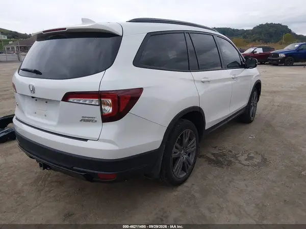 5FNYF6H34NP077742 — 2022 Honda Pilot, фото 4 с аукциона IAAI, Передняя часть