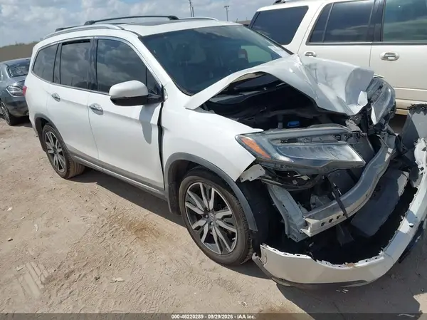 5FNYF5H68NB002076 — 2022 Honda Pilot, Передняя часть (Front End), фото до ремонта