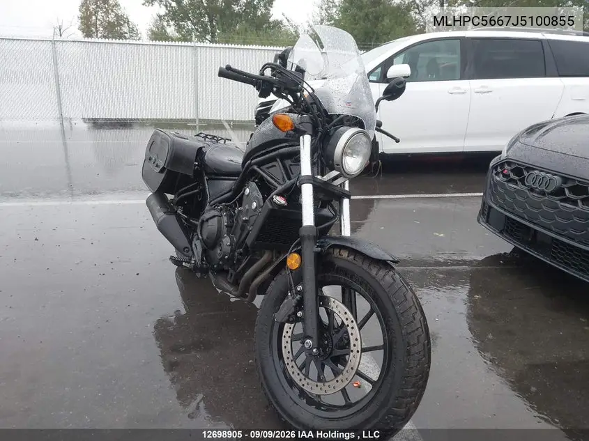 2018 Honda Cmx500 A VIN MLHPC5667J5100855 фото 1