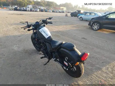 MLHPC5615K5200152 — 2019 Honda Rebel, фото 4 с аукциона IAAI, Повреждения со всех сторон