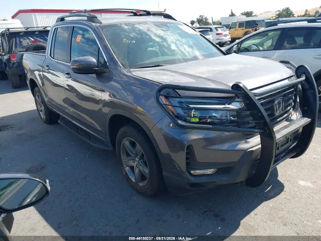 2021 Honda Ridgeline Awd Rtl VIN 5FPYK3F51MB016434 фото 1