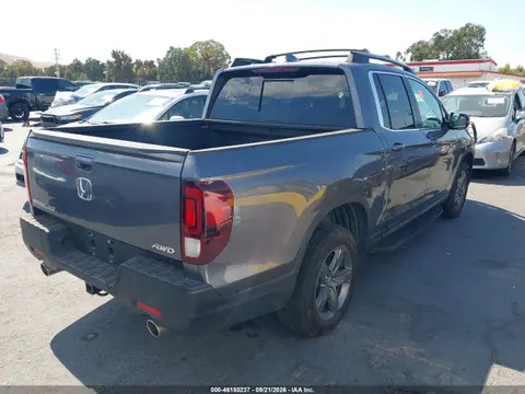 2021 Honda Ridgeline Awd Rtl VIN 5FPYK3F51MB016434 фото 4