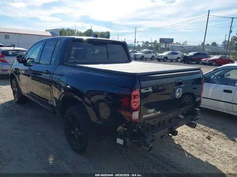 2021 Honda Ridgeline Black Edition VIN 5FPYK3F81MB010529 фото 3