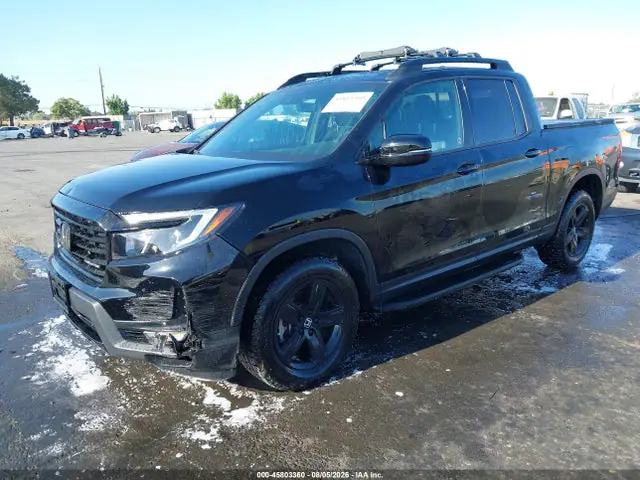 5FPYK3F89PB023467 — 2023 Honda Ridgeline Black Edition, фото 2 с аукциона IAAI 14.10.2026, Передняя часть слева