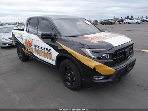 5FPYK3F82SB045531 — 2025 Honda Ridgeline Black Edition, Задняя часть, фото до ремонта