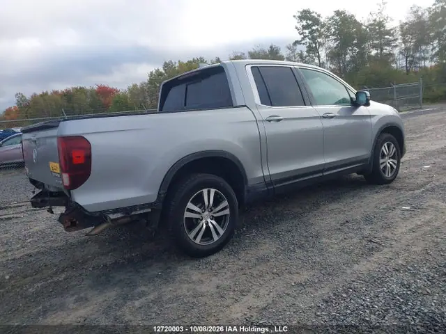 2017 Honda Ridgeline Rtl VIN 5FPYK3F53HB505620 фото 4